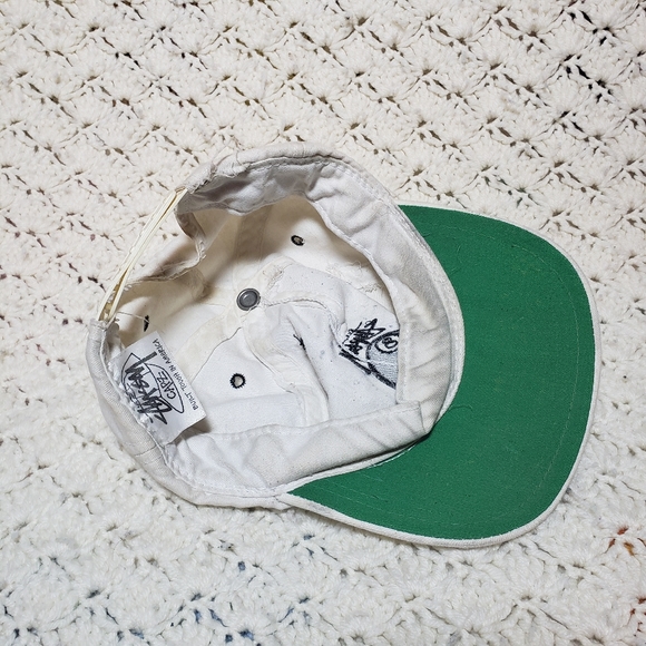 Vintage Stussy Capz Eight Ball Embroidered Snapback Hat Cap Made in USA Skate - Picture 7 of 11